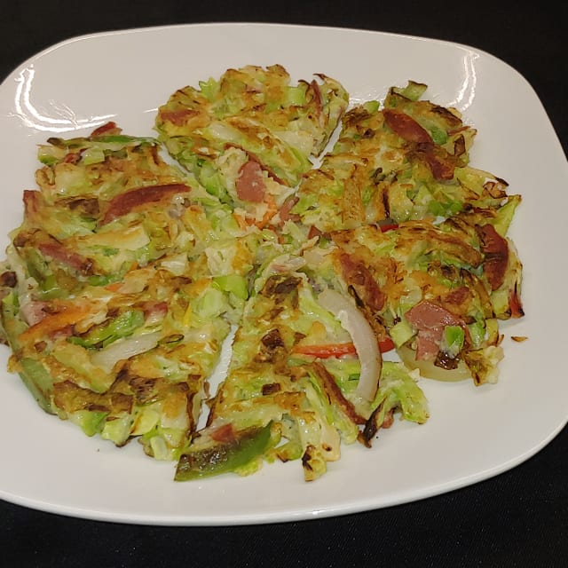 Cabbage Pancake.