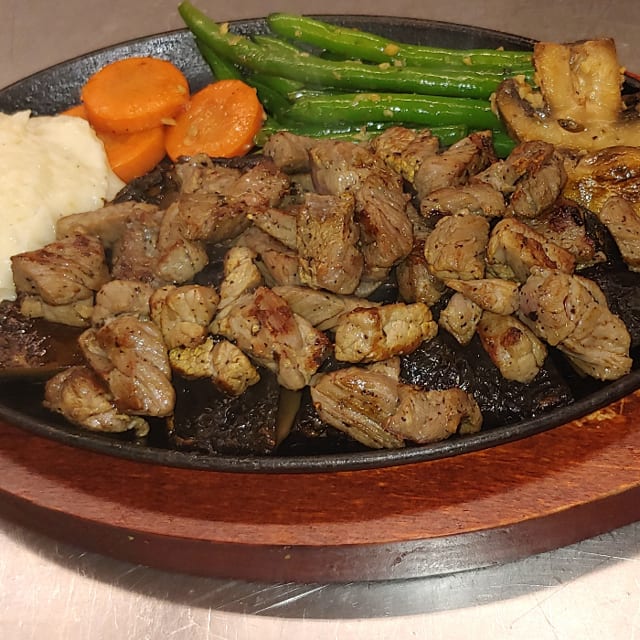 Mushroom Steak.